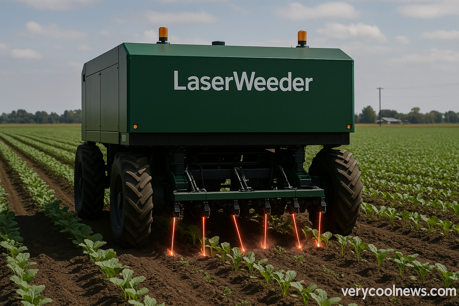 LaserWeeder G2 Zaps 450,000 Weeds an Hour, Replacing 100 Farmhands